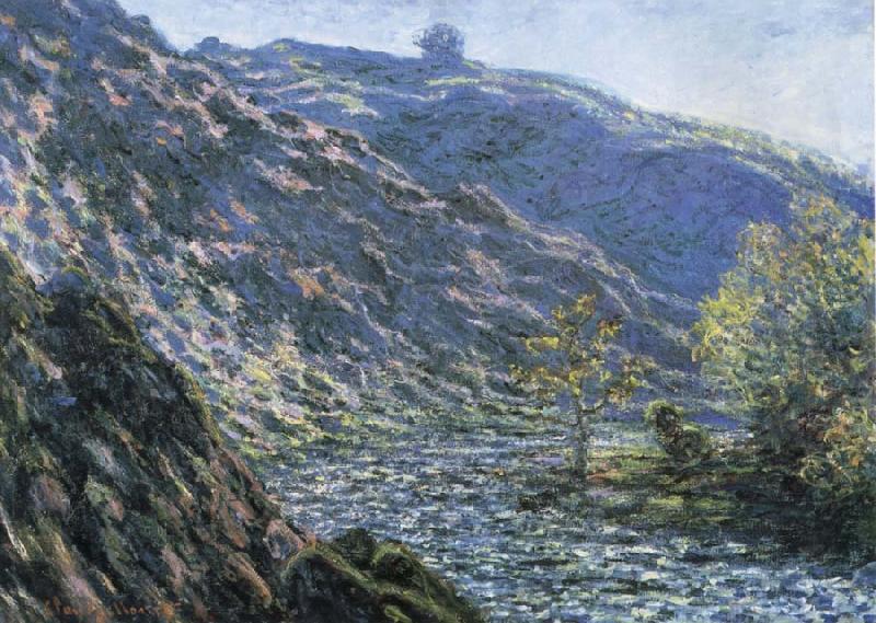 Claude Monet Torrent,Creuse oil painting image